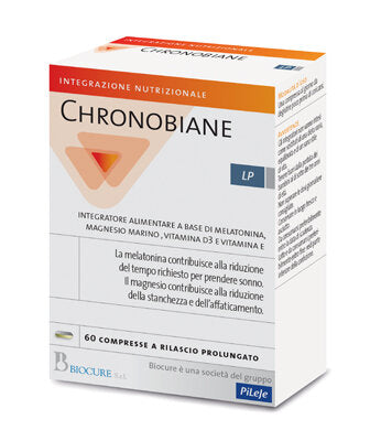 Chronobiane LP per il benessere del sonno 60 compresse a rilascio prolungato-2
