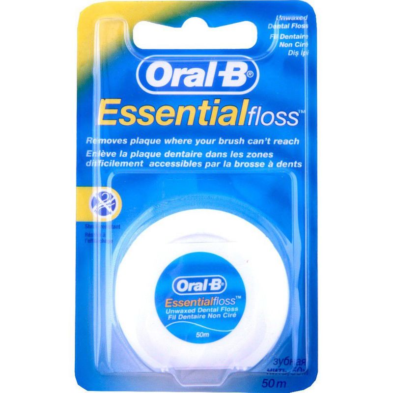 Oral-B Essentialfloss Filo interdentale non cerato 50ml-1