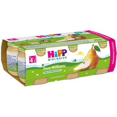 Hipp Omogeneizzato Pera Williams bio 6x80g-2