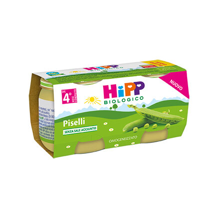 Hipp Omogeneizzato Bio di Piselli 160g-2