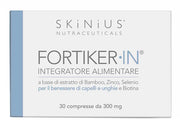 Skinius Fortiker-In per il benessere di capelli e unghie 30 compresse-2