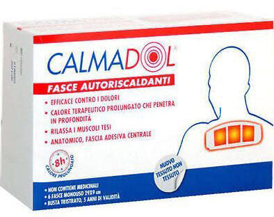 Calmadol Fasce Autoriscaldanti Collo-Spalla-Polso efficaci contro il dolore 6 fasce monouso-2
