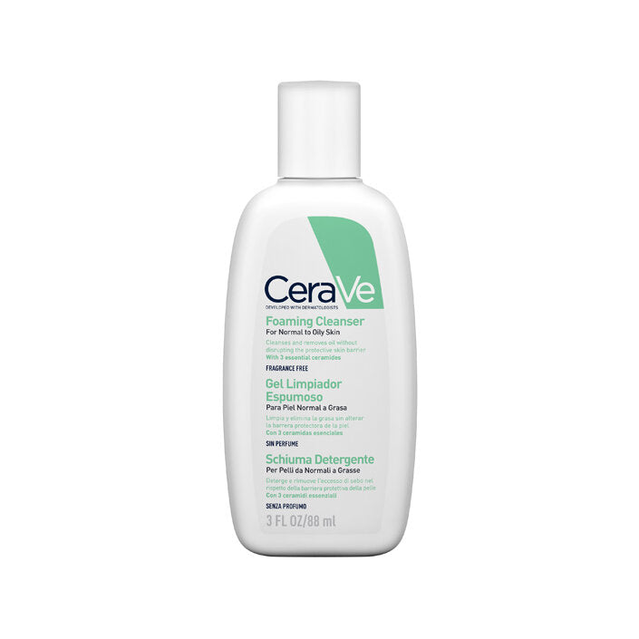 CeraVe Schiuma Detergente Viso Pelle Grassa Seboregolatrice 88 ml-2