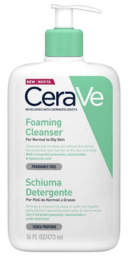 CeraVe Schiuma Detergente Viso Pelle Grassa Seboregolatrice 473 ml-2