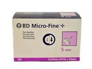 BD Micro-Fine + 0,25mm (31G) x 5mm-1