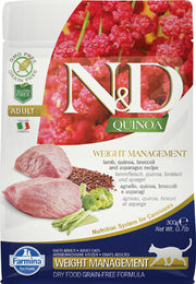 Farmina Natural & Delicious Quinoa Weight Management Agnello Broccoli E Asparagi Cibo Secco Per Gatti 300g-1