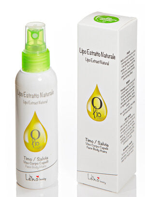 Lipo Estratto Naturale Olio di Bellezza al Timo e alla Salvia per viso corpo e capelli biofisicament-2