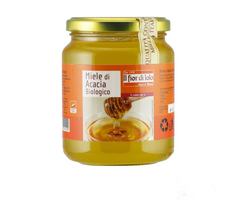 Miele di acacia Biologico Il fior di loto 500 g-1
