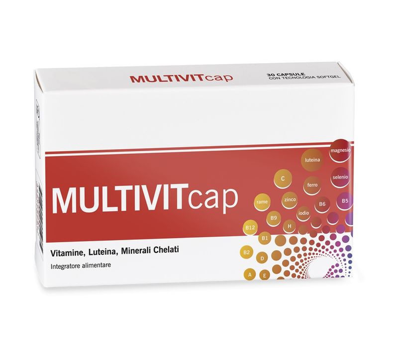 Amicafarmacia MultivitCap integratore multivitaminico 30 capsule-1