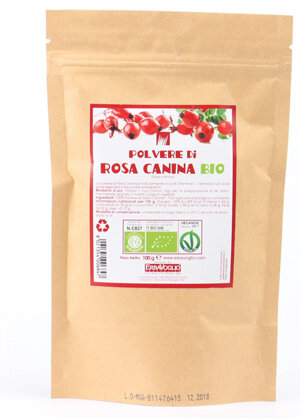 Erbavoglio Rosa Canina Polvere Bio 100g-2