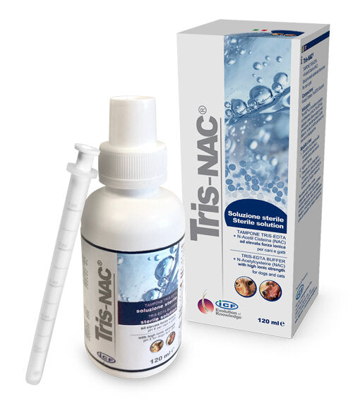 Tris Nac Igiene per la cute e per l'orecchio per cani e gatti 120ml-2