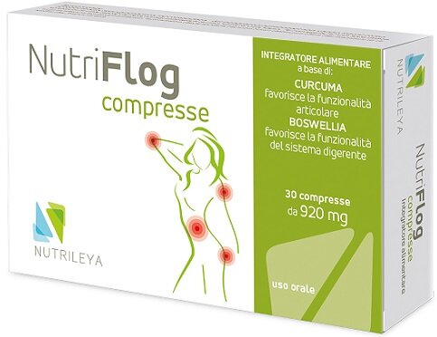 Nutrileya Nutriflog favorisce la funzionalità articolare e digerente 30 compresse-2