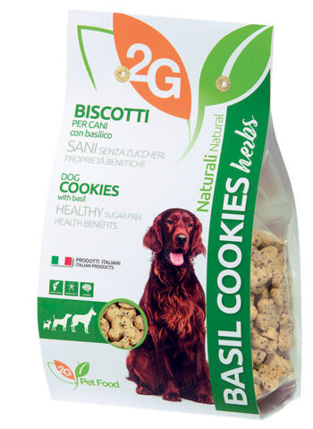 2G PET FOOD BASIL COOKIES 350G-2