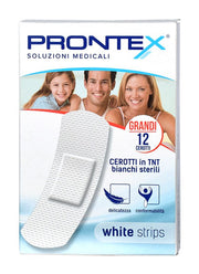 Prontex White strips 12 cerotti TNT Grandi-1