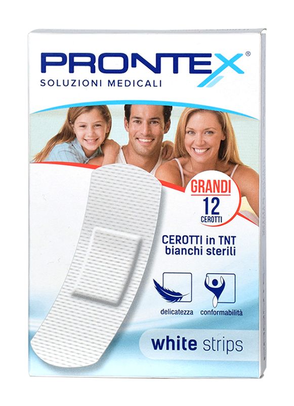 Prontex White strips 12 cerotti TNT Grandi-1