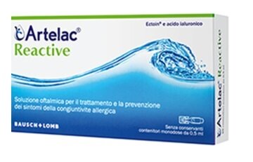 Artelac Reactive Soluzione oftalmica per la congiuntivite allergica 10 monodose-2