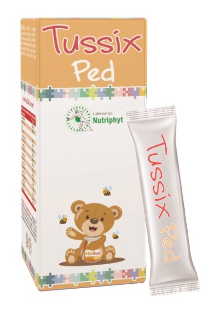 Tussix ped utile per la funzionalita' delle mucose e apparato respiratorio 15 stick pack 5ml-2