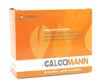 Calcomann integratore alimentare utile per l'apparato uro-genitale 20 bustine-2