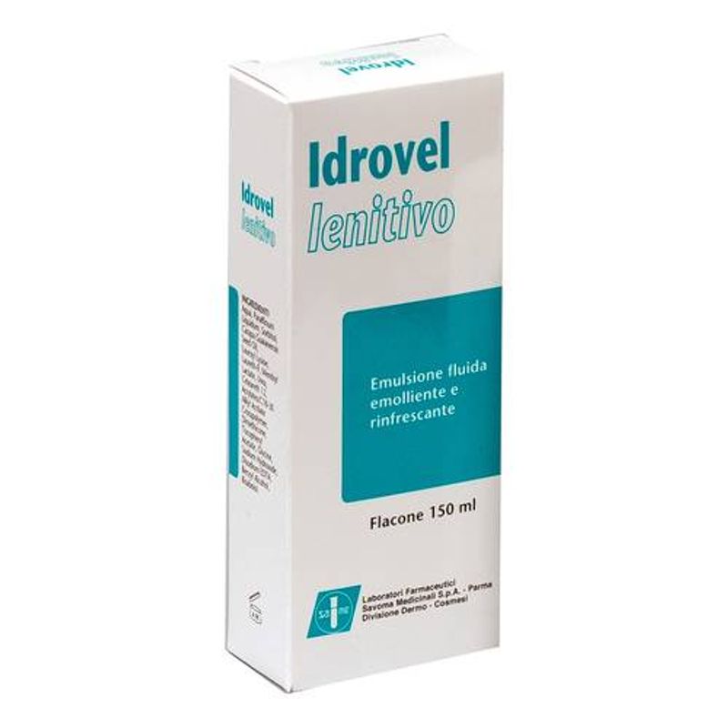 Savoma Idrovel lenitivo emulsione fluida emolliente e rinfrescante 150ml-1