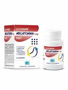 Supravit Melatonina Fast 1mg 60 compresse integratore melatonina-2