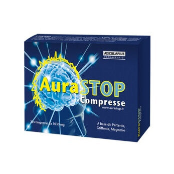 AuraStop Integratore Partenio, Griffonia, e Magnesio 20 compresse-2