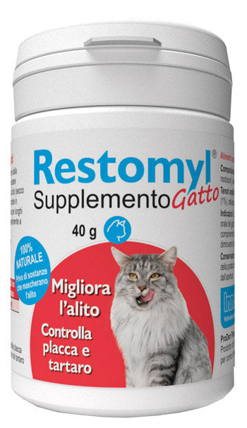 Restomyl Supplemento gatto 40g-2