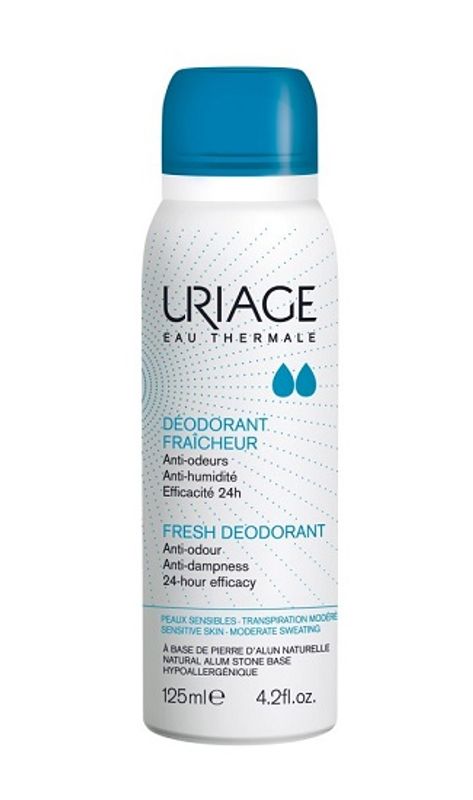 Uriage deodorante freschezza alla pietra d'allume 125ml-1