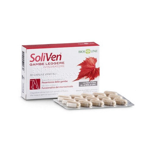 Biosline SoliVen gambe leggere 30 capsule vegetali-2