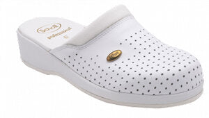 Clog Back Guard Bycast Bis Unisex White 45-2