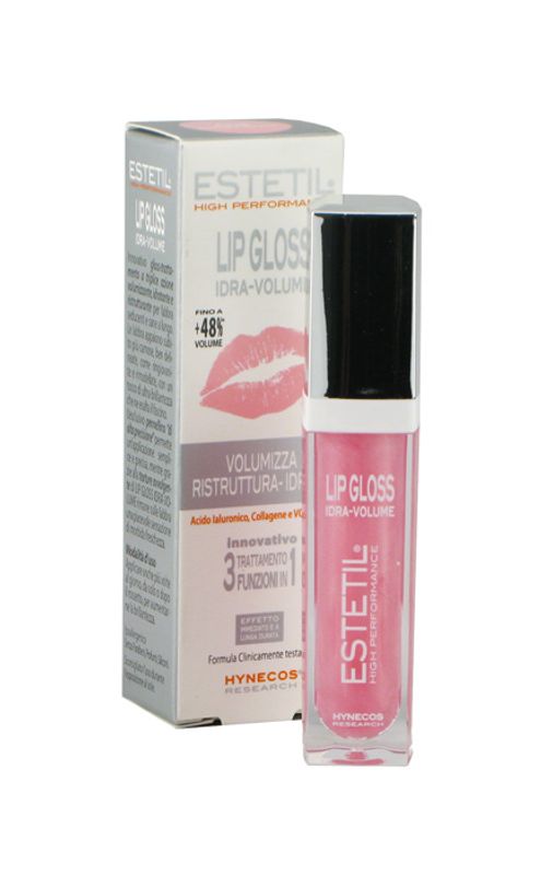 Estetil Lip Gloss Idra-Volume 3in1 Colore 03 Sweet Rose-1