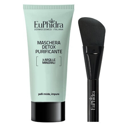 EuPhidra Maschera Detox Purificante 3 argille minerali 75ml-2