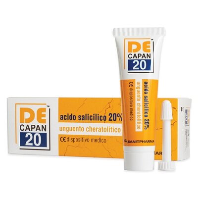 Decapan 20 Unguento cheratolitico 20% acido salicilico 30ml-2