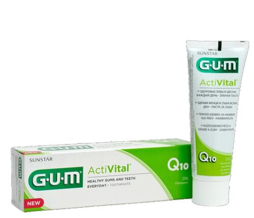 Sunstar Gum ActiVital Q10 dentifricio 75ml-2