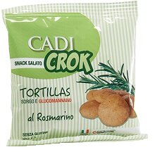 Cadi Crok Tortillas al Rosmarino senza glutine 25g-1