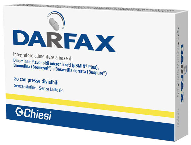 Darfax utile per il microcircolo 20 compresse divisibili-2