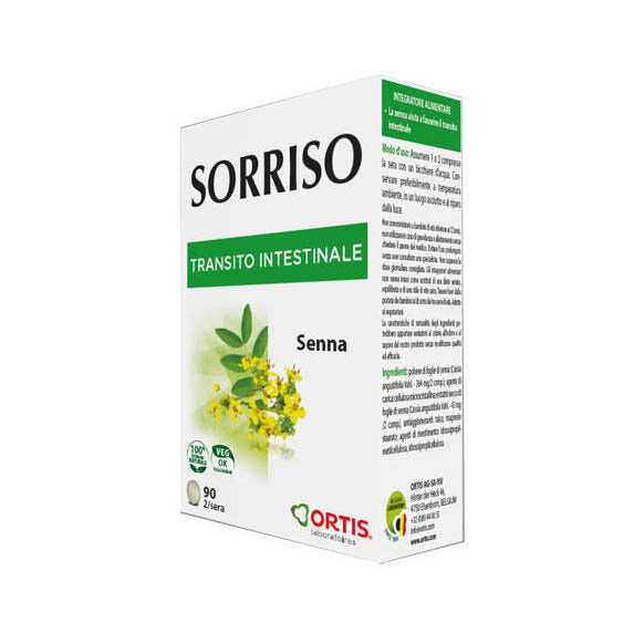 Sorriso benessere del transito intestinale 90 compresse-2