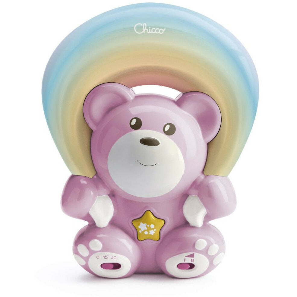 Chicco Rainbow Bear Proiettore Arcobaleno elettronico colore rosa 0m+-2