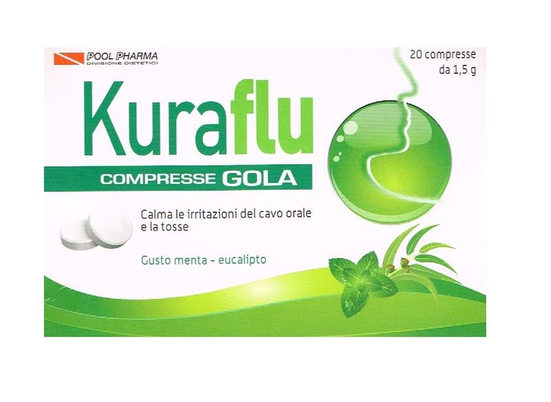 Kuraflu compresse Gola Menta-Eucalipto-1