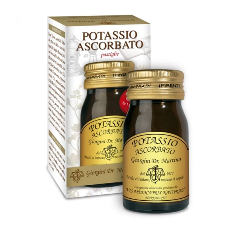 Dr.Giorgini Potassio Ascorbato integratore contro lo stress ossidativo 60 pastiglie-1