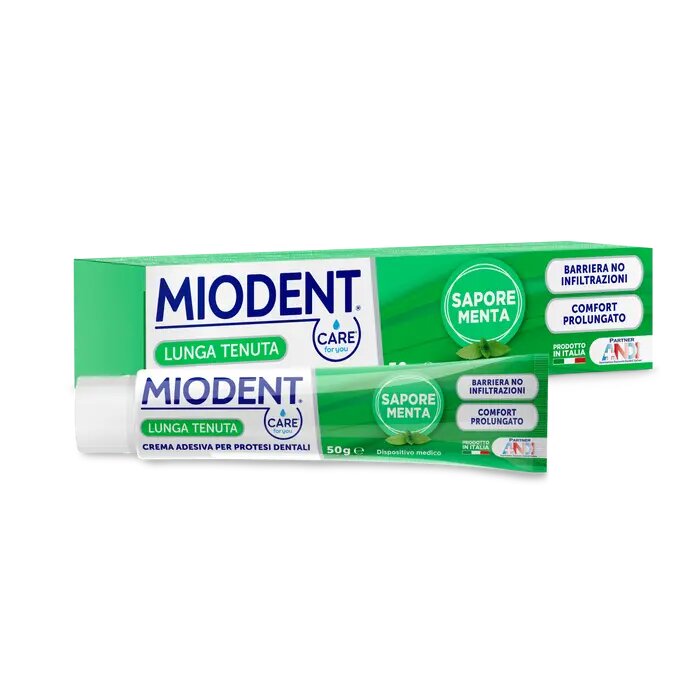 Miodent Crema Adesiva Gusto Menta 50g-2