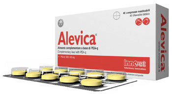 Alevica mangime complementare per cani e gatti 40 compresse masticabili-2