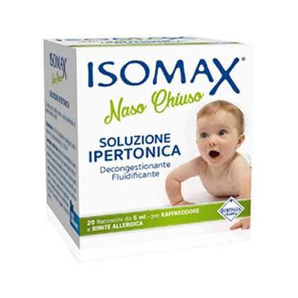 Isomax Naso Chiuso soluzione ipertonica 3% 20 flaconcini-2
