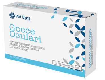 Vet Bros Gocce Oculari per cani e gatti 10 flaconcini-1