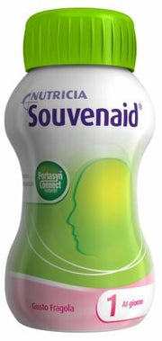 Nutricia Souvenaid Integratore contro il declino cognitivo dell'età gusto fragola cluster da 4 botti-2