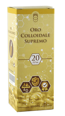Oro Colloidale Supremo 20PPM 100ml-2