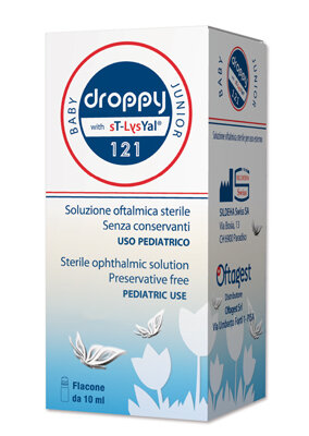 Droppy 121 Multidose 10ml Soluzione Oftalmica Senza Conservanti Uso Pediatrico-2