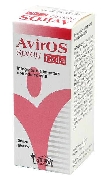 AvirOS Spray Gola per le naturali difese dell'organismo 15ml-2