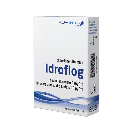 Idroflog Soluzione Oftalmica 15 flaconcini-2
