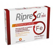 Ripresa Ferroforte integratore alimentare per ridurre la stanchezza e fatica 20 capsule-1