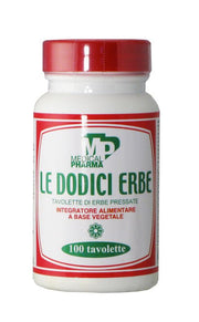 Integratore alimentare Le dodici erbe tavolette-1